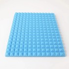 Pyramid Foam Mattress Topper 2" – Ventilated & Supportive – All UK Sizes