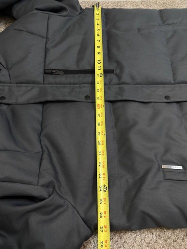 Perry Ellis Portfolio Men’s Puffer Jacket Hooded Winter Coat Gray Size XL - Picture 13 of 14