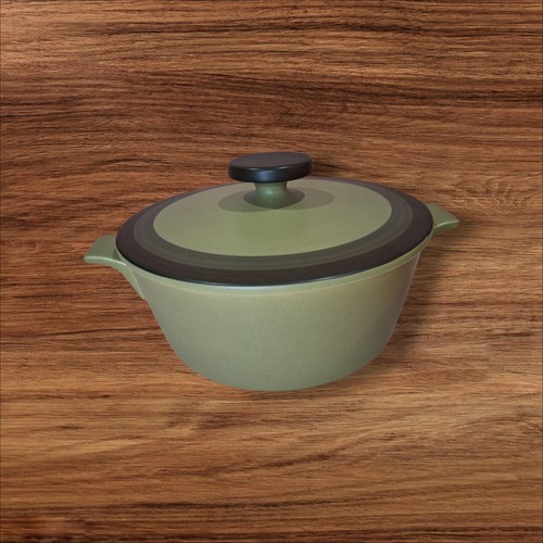 Arrow Stone Apache Gold Casserole Dish Vintage McM, Kasuga, Japan