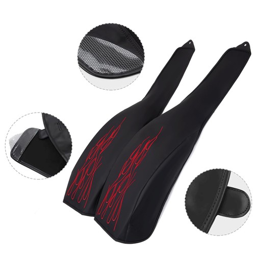 2009-2024 Kunstleder Flame Heck Trike Fender Bra Set für Harley Trike... - Bild 3 von 4