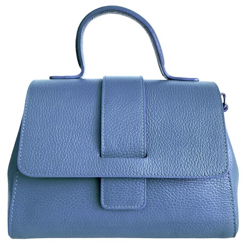 Damen Handtasche Echt Leder Made in Italy mit Schultergurt - Bild 28 von 28