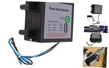 Trailer Electric Brakes Breakaway Kit 12V LED Test Break Away System Kit 