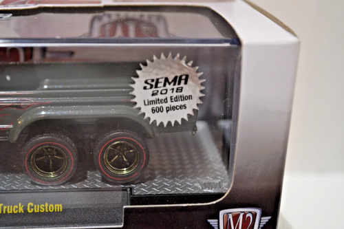 M2 1970 Chevrolet C60 Truck Custom Gray SEMA 2018 Limited to 600 pieces - Picture 8 of 9