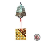 NEW [Odawara Wind Chimes] Brass Hanging Bell Wind Chimes with Parquet