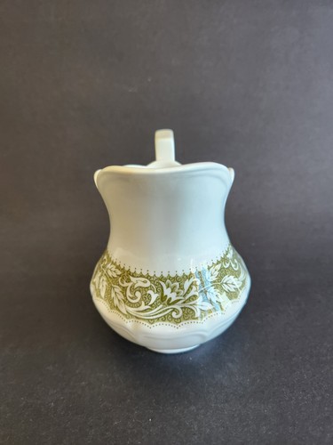 Royal Staffordshire Renaissance Green Ironstone Creamer J&G Meakin England - Picture 2 of 12