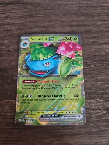 Venusaur ex 001/142 Sv07: Stellar Crown Holo