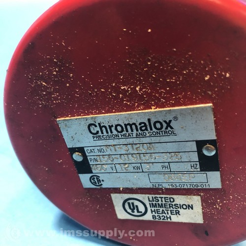 Chromalox 156-019156-325 Immersion Heater USIP - Picture 1 of 8