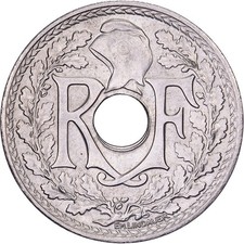 [#638865] France, 25 Centimes, Lindauer, .1939., Paris, Nickel-Bronze, AU(50-53)