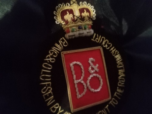 Bang & Olufsen, parches de escudo blazer de alambre de lingotes bordados hechos a mano Nuevo de Lote Antiguo - Imagen 14 de 20
