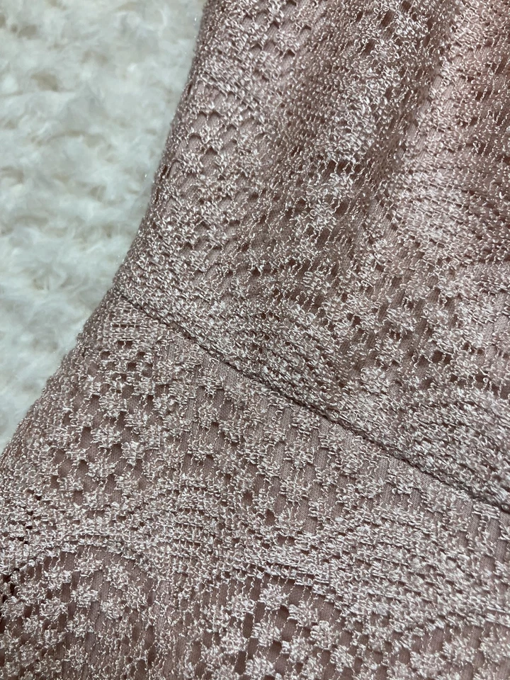 Vestido Danny and Nicole Mujer 12 Encaje Metálico Sin Mangas Ajuste Acampanado Forrado Fiesta Foto 2 de 4