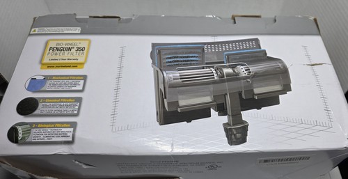 New-Marineland Penguin Aquarium 350 Power Filter Up to 75 Gallon Tanks - Picture 3 of 4