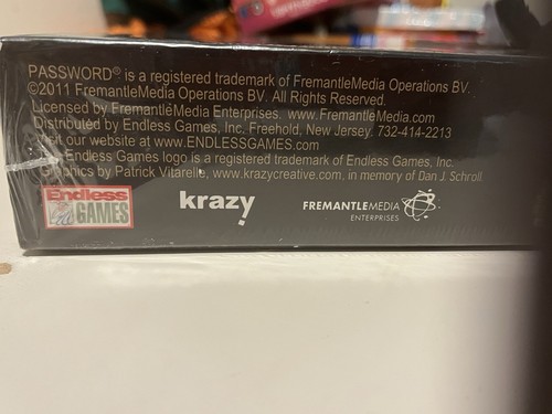 2011 Password Word Association Game 50th Golden Anniversary Edition *NEW* Sealed - Picture 5 of 5