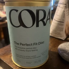 CORA The Perfect Fit DISC Reusable Menstrual Period Disc