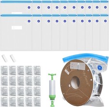 3D Printer Filament Storage kit 20pcs Vacuum Sealing 20bags pump