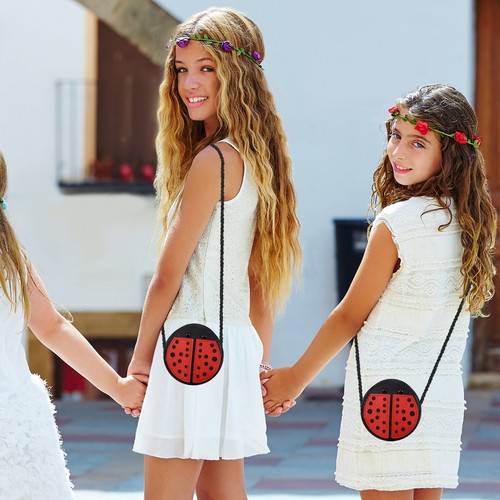 Ladybug Cute Children'S Shoulder Bag Personality Wild Purse  Accessories9246 - Picture 9 of 10