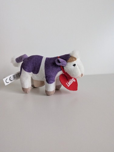 ✅ Kuh 🐮 Milka Stofftier - Plüschtier - Kuscheltier - Mit Herz - Liebling 15 cm✅ - Bild 4 von 10