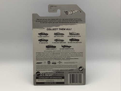 Hot Wheels Fast And Furious Official Movie Merchandise Full Set - Picture 11 of 11