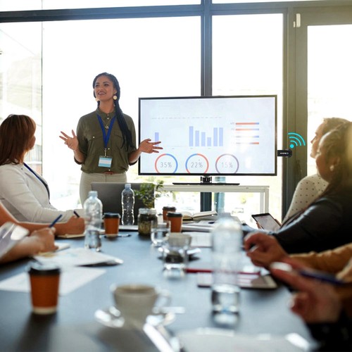 1080P Wireless Display Adapter Miracast Dongle f/ Android IOS TV Streaming Media - Picture 13 of 20