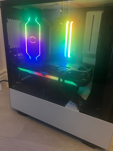 White Gaming PC | AMD Ryzen 5 5600X | RX 6700XT 12GB | 32GB DDR4 | 1.2TB Storage - 第 3/5 張圖片