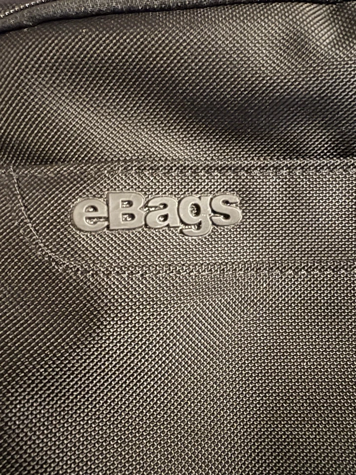 Mochila para portátil eBags profesional delgada - interior negro liso naranja Foto 2 de 4