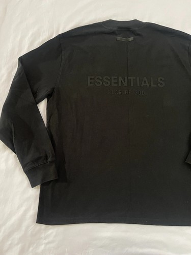 Essential Fear Of God Black Shirt - Picture 10 of 14