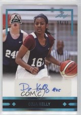 2021-22 Leaf Memories 1991 Base Auto Platinum /99 Deja Kelly #GLR-DK1 Auto