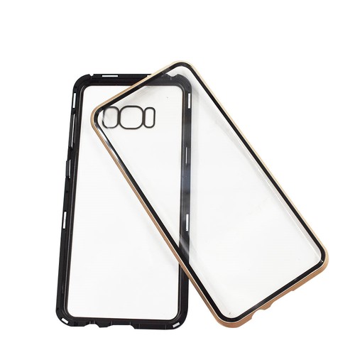 Shockproof Case Phone Cover Double-Sided Steel Tempered Glass For S8 - Picture 14 of 14