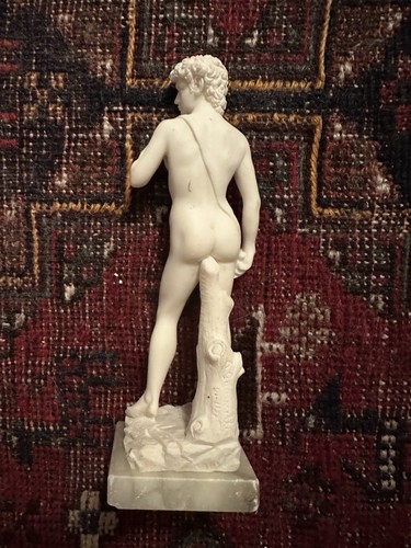 Michelangelo's David Sculpture by G (Gino) RUGGERI - Vtg Classical Reproduction - Picture 2 of 5