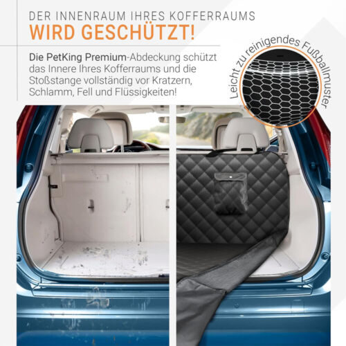 Kofferraumschutz Hund Hundedecke Auto KFZ Kofferraummatte mit Seitenschutz NEU! - Bild 9 von 13