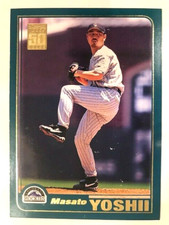 MLB - 2001 Topps 50 Years Baseball Masato Yoshii - Rockies