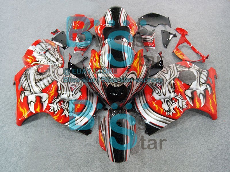 Airbrushed Fairings Bodywork Bolts Screws For GSX-R1300 Hayabusa 1997-2007 109 image
