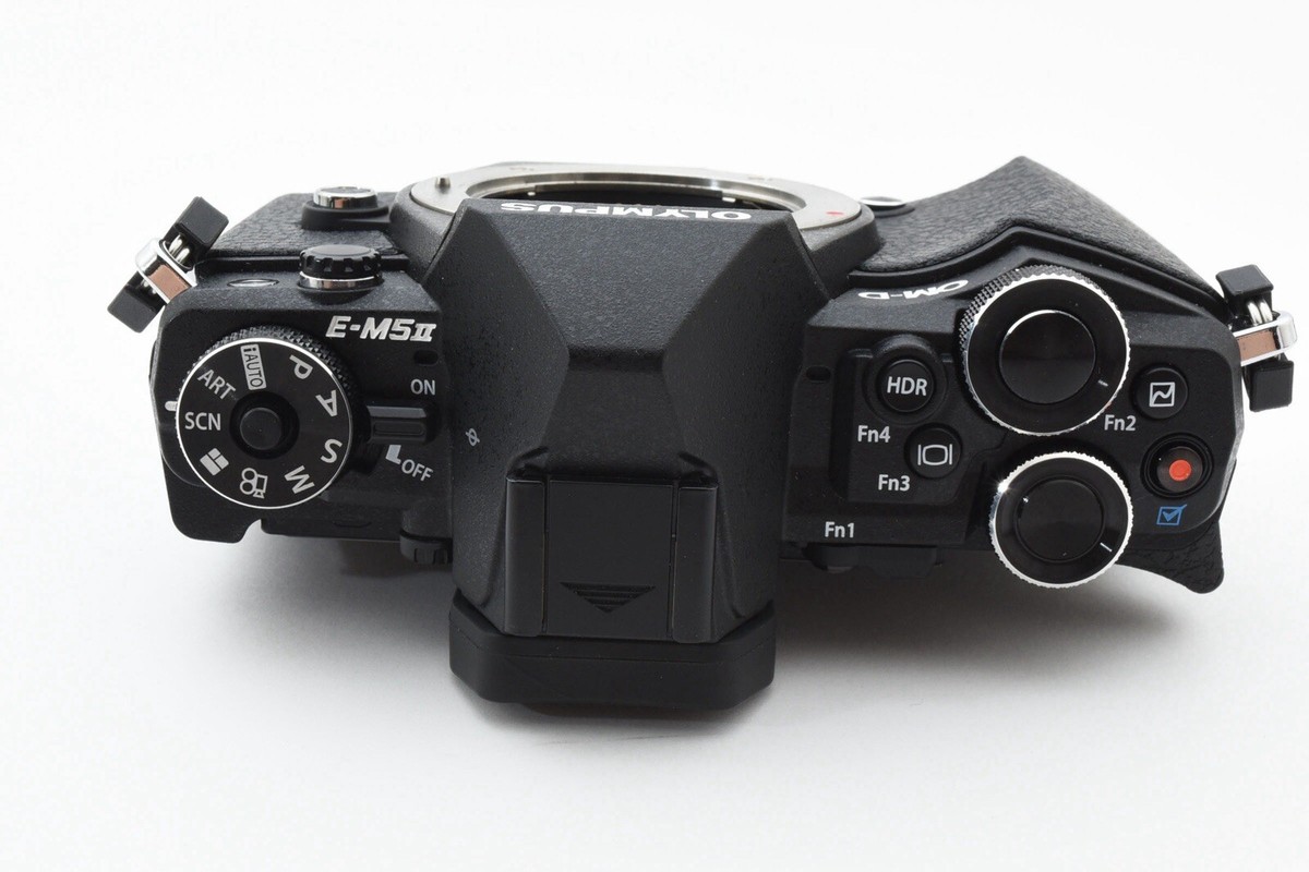Olympus OM-D E-M5 Mark II 2 Digital SLR Camera Body Black