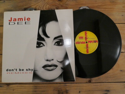 JAMIE DEE DON'T BE SHY NO LP MAXI 45T VINYL EX COVER EX ORIGINAL 1994
