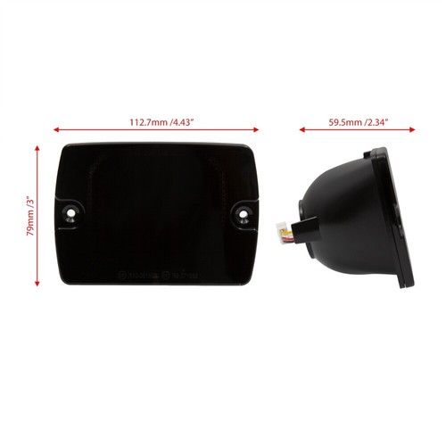 Luz de señalización lateral LED 4 piezas + luz de señal de giro delantera para Jeep Wrangler YJ 1987-1995 - Imagen 9 de 12