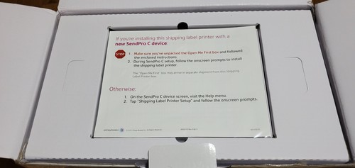 PITNEY BOWES FAMILY: WORKSTATION W 1110 STANDALONE THERMAL PRINTER - Picture 14 of 17