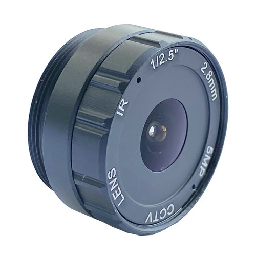 HD 5MP 2.8mm 1/2.5" Surveillance Camera Infrared Night Vision Lens CS Mount - Picture 2 of 6
