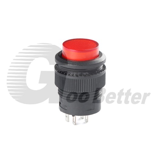 16mm Round Push Button Switch Momentary /Latching On Off Horn Car Dashboard Dash - Picture 11 of 37