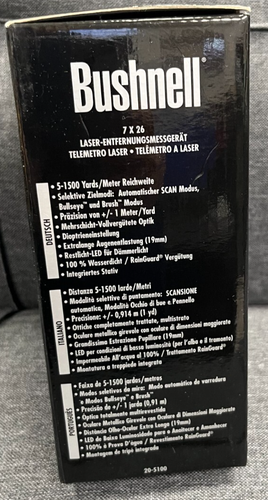 Bushnell Yardage Pro Laser Rangefinder Elite 1500 Model#20-5100 Brand-New - Picture 4 of 7