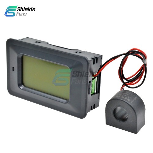 100A 110-250V Current 6in1 Digital LCD Panel Power Monitor Ammeter Voltmeter - Picture 5 of 11
