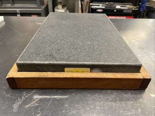 DoAll Black Granite Surface Plate 18" X 12" X 2-3/8” Nice Cond. 0.0002” Made USA - Picture 12 of 12