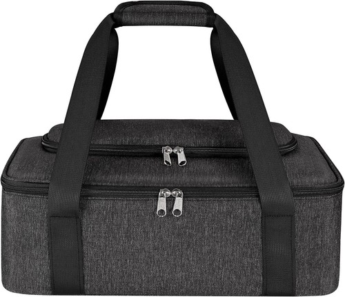 Portador de cazuela para alimentos calientes o fríos, bolsa aislada para cazuela - Imagen 1 de 8