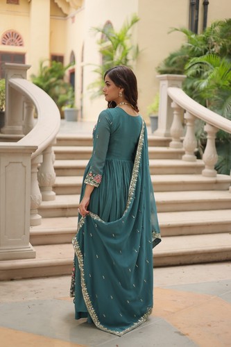 Readymade Indian Pakistani Salwar Kameez Bollywood Party Wear Dress Suit wedding - Picture 33 of 41