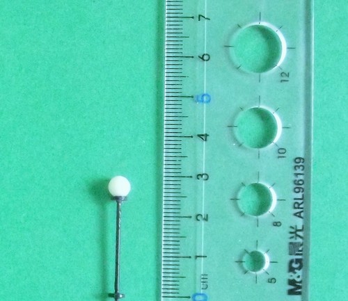 Y1-4 Z 1:220  10pcs  Scale Model Lights Train Railway Layout LED Lamppost Street - Picture 1 of 4