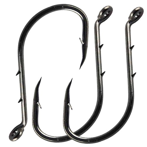 100+100pcs Octopus Circle Fishing Hook 8299 Sharp Carbon Steel Fishhook 2/0-3/0 - Picture 10 of 12