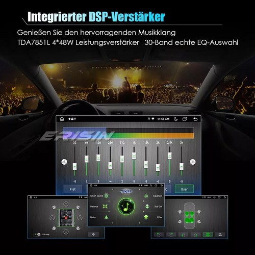 8-Kern 64GB Android 13 Autoradio GPS DVD für VW Passat Golf 5/6 SEAT CarPlay 4G - Bild 7 von 14