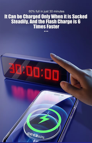 Für Magsafe Original Transparent Silikon Hülle für iPhone 16 Handy Magnetkabel - Bild 4 von 5