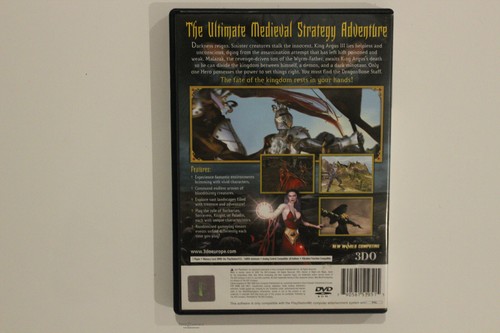Heroes of Might And Magic NO MANUAL Staff playstation 2 ps2 - Picture 3 of 3