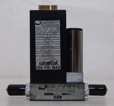 Sierra Instruments Sidetrak Mass Flow Controller, Gas- SiH4,Range- 150sccm, Used
