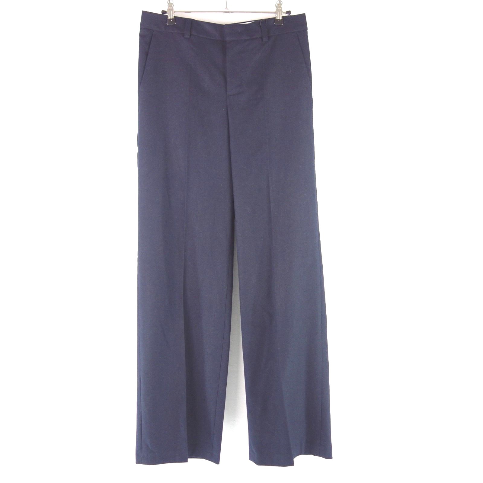 Комплект чулок Damen Blau Culotte Stoffhose Dunkelblau Elegant Weites Bein Np 130 Neu