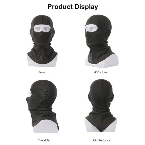Thermal Balaclava Mask Bike Under Helmet Winter Warm Army Style Neck Warmer Hats - Picture 2 of 15